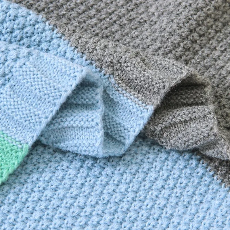 Baby Blankets Soft Infant Swaddle Wrap Quilts Knitted Newborn Bebes Stroller Bedding Sleep Covers 100*80cm Children Accessories
Baby Blankets Soft Infant Swaddle Wrap Quilts Knitted Newborn Bebes Stroller Bedding Sleep Covers 100*80cm Children Accessories