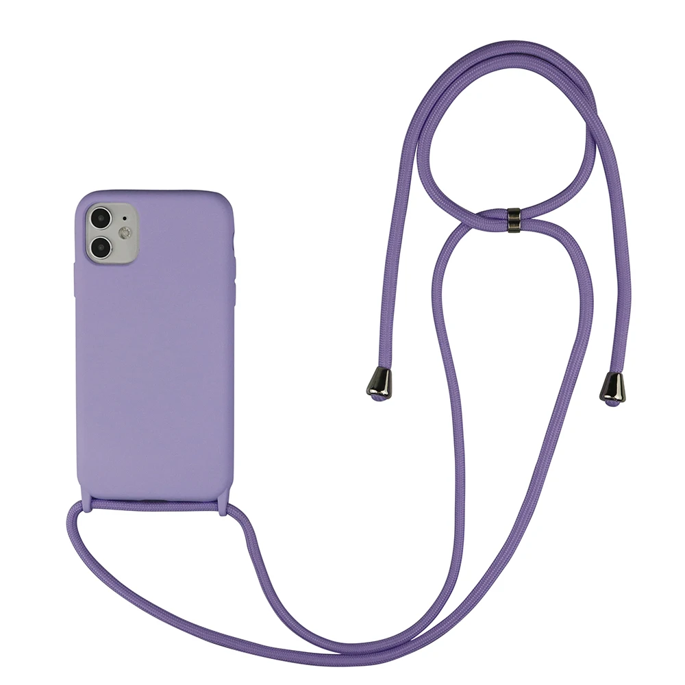 Crossbody Lanyard Silicone Necklace Strap Phone Case For iPhone 11 12 Pro Max mini 7 8 6S Plus XR X XS MAX SE2 Shockproof Case
Crossbody Lanyard Silicone Necklace Strap Phone Case For iPhone 11 12 Pro Max mini 7 8 6S Plus XR X XS MAX SE2 Shockproof Case