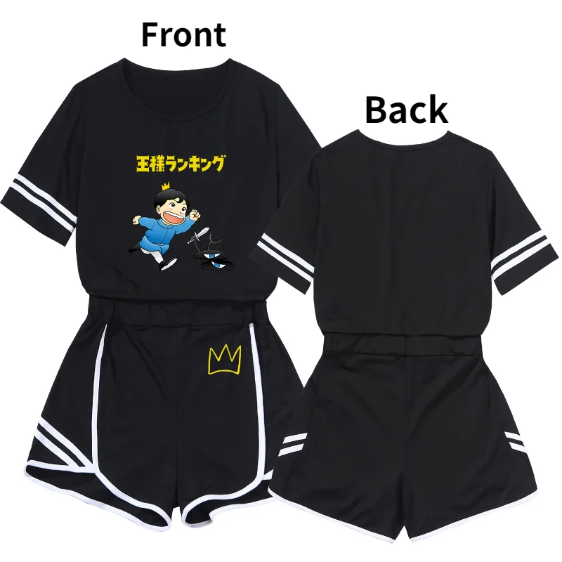Anime Ranking of Kings Peripheral Shorts Tops Two-piece Summer T-shirt Shorts Suit Cosplay Halloween
Anime Ranking of Kings Peripheral Shorts Tops Two-piece Summer T-shirt Shorts Suit Cosplay Halloween