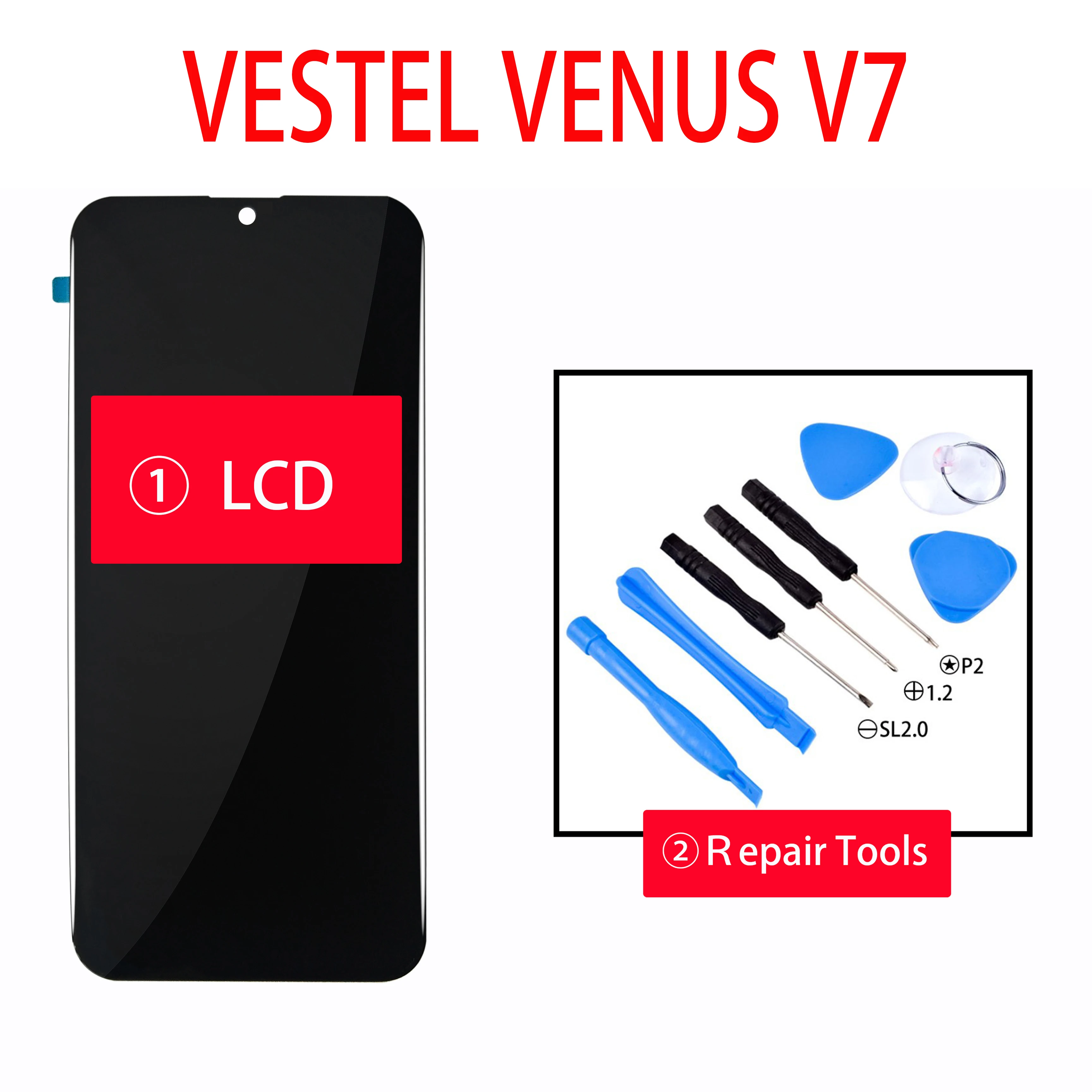 Новый сенсорный экран 6,3 дюйма для VESTEL VENUS V7 с ЖК-дисплеем панель объектива стеклянный дигитайзер 
Новый сенсорный экран 6,3 дюйма для VESTEL VENUS V7 с ЖК-дисплеем панель объектива стеклянный дигитайзер