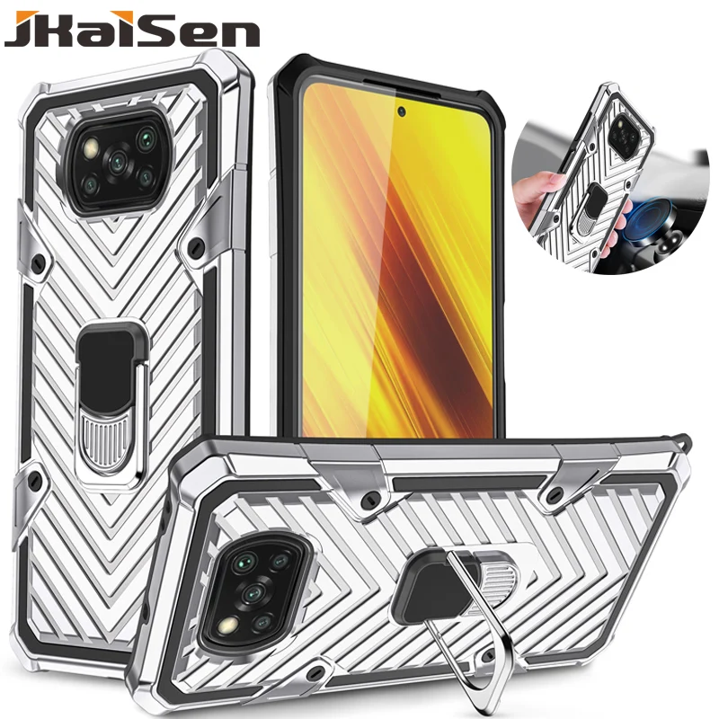 JKaiSen Shockproof Armor Phone Case For Xiaomi POCO M3 POCO M2 Pro POCO X3 NFC Car Holder Protective Cover Back Case Caso
JKaiSen Shockproof Armor Phone Case For Xiaomi POCO M3 POCO M2 Pro POCO X3 NFC Car Holder Protective Cover Back Case Caso