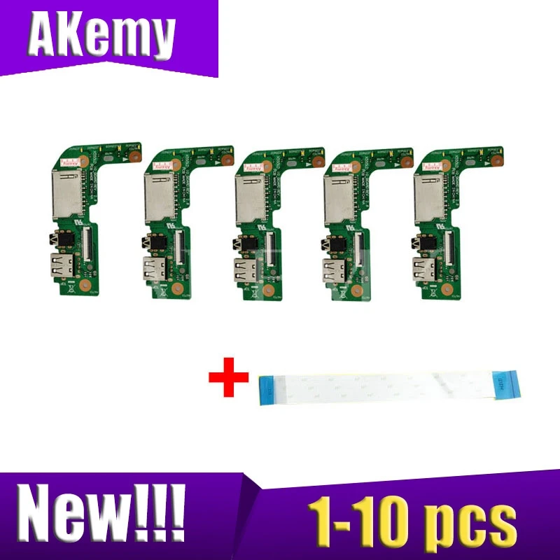 1-10 pcs New!!! For ASUS X555 X555L X555LD X555LD_IO USB AUDIO CARD READER BOARD REV:2.0 MB 100% Tested Fast Ship
1-10 pcs New!!! For ASUS X555 X555L X555LD X555LD_IO USB AUDIO CARD READER BOARD REV:2.0 MB 100% Tested Fast Ship