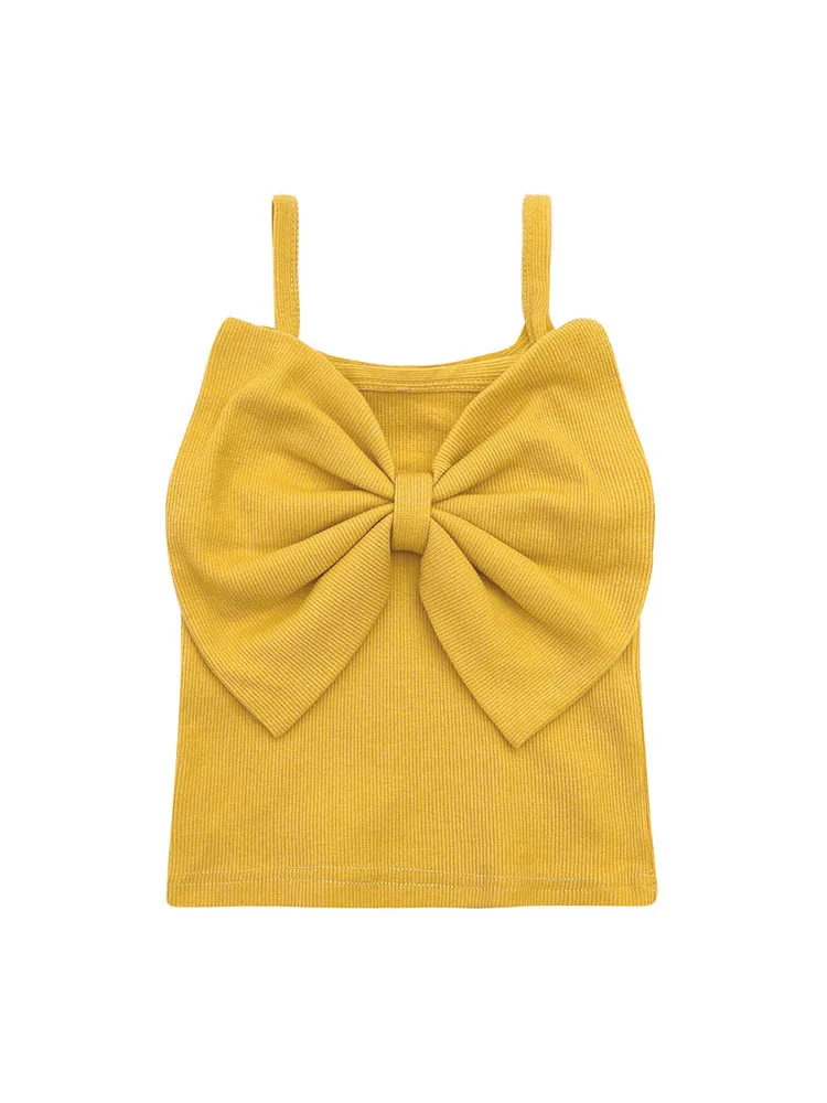 creative Bow Design Cotton Girls Vest Baby Girls' Comfortable Camisole Top Girl Tank Tops Teenager Undershirt For Children ZL728
creative Bow Design Cotton Girls Vest Baby Girls' Comfortable Camisole Top Girl Tank Tops Teenager Undershirt For Children ZL728