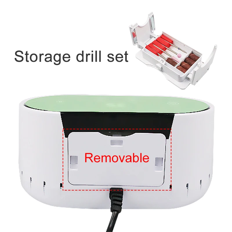 60W 35000 Electric Nail Drill Manicure Machine for Manicure Set Cutter For Manicure Pedicure Apparatus for Nail Art Equipment
60W 35000 Electric Nail Drill Manicure Machine for Manicure Set Cutter For Manicure Pedicure Apparatus for Nail Art Equipment