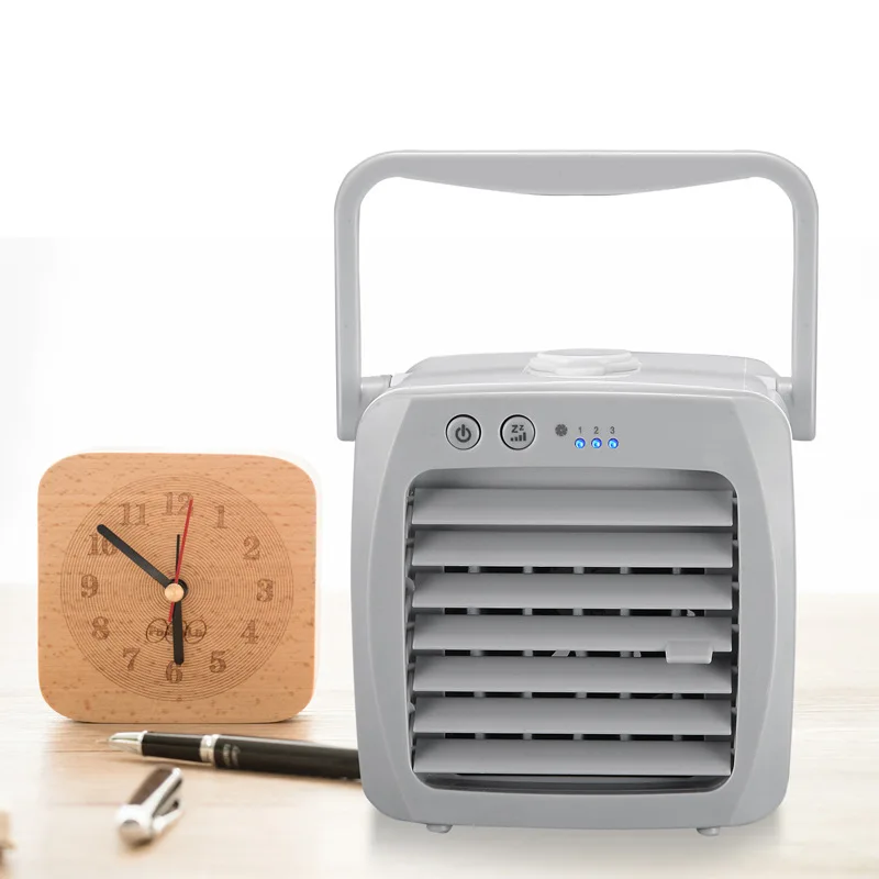2021 New Mini USB Portable Air Cooler Fan Air Conditioner Light Desktop Air Cooling Fan Humidifier Purifier For Office Bedroom
2021 New Mini USB Portable Air Cooler Fan Air Conditioner Light Desktop Air Cooling Fan Humidifier Purifier For Office Bedroom