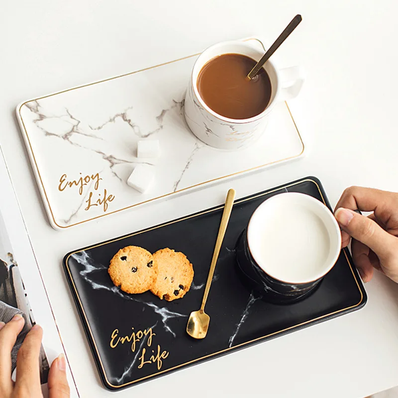 250ML Ceramic Coffee Cup Small Delicate Nordic Style Simple Household Cup Set Light Luxury British Afternoon Tea Snack Plate 
250ML Ceramic Coffee Cup Small Delicate Nordic Style Simple Household Cup Set Light Luxury British Afternoon Tea Snack Plate