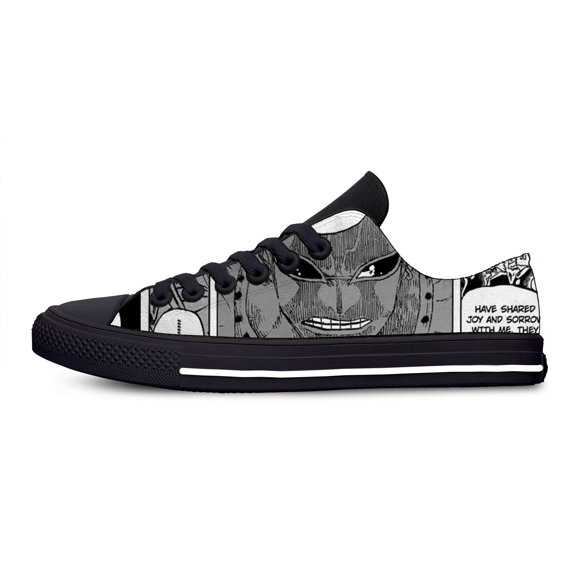 Doflamingo Cartoon Canvas Men Women Shoes Retro Lace-up Ladies Casual Sneakers Outdoor Breathable Leisure Footwear Real Pictures
Doflamingo Cartoon Canvas Men Women Shoes Retro Lace-up Ladies Casual Sneakers Outdoor Breathable Leisure Footwear Real Pictures