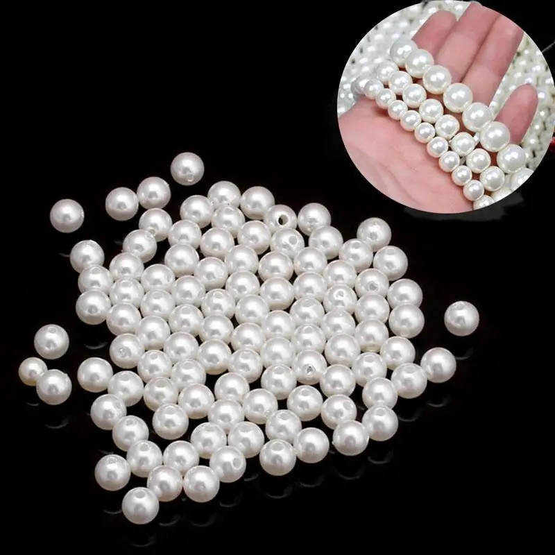 4-14mm Faux Round Pearl Beads DIY For Jewelry Making Necklace Bracelet Pendant Wholesale
4-14mm Faux Round Pearl Beads DIY For Jewelry Making Necklace Bracelet Pendant Wholesale