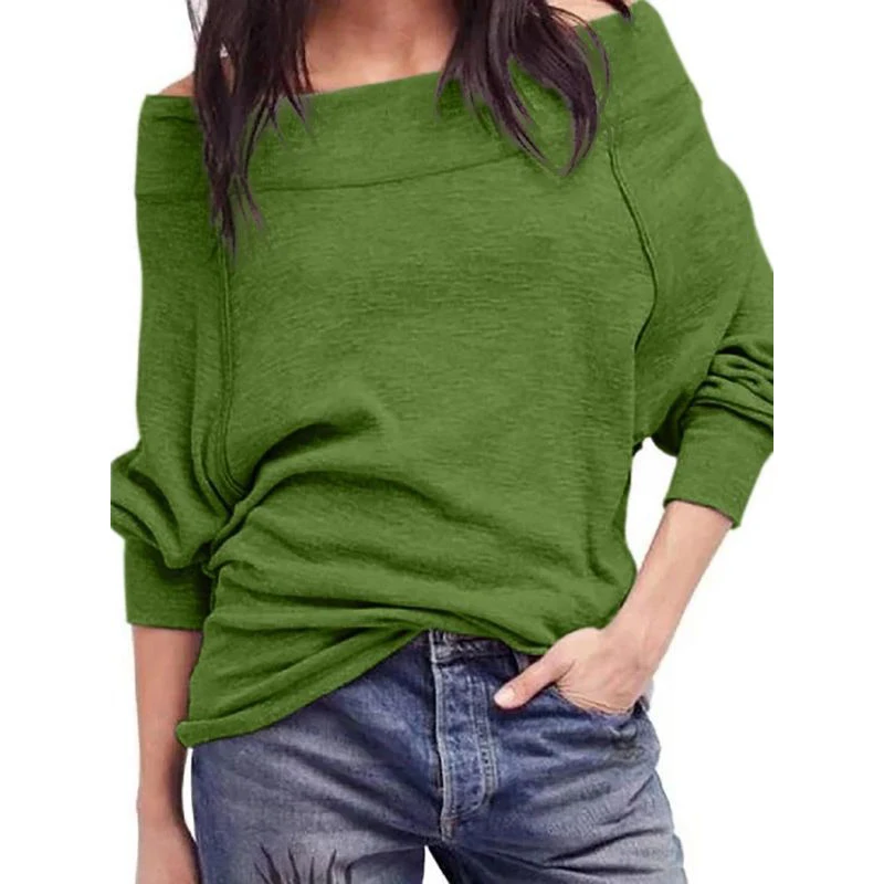 Sexy Wrap Off Shoulder Retro Gray Tops Pullover Women Casual Solid Loose Shirt Fashion Long Sleeve Cotton Sweatshirt Streetwear
Sexy Wrap Off Shoulder Retro Gray Tops Pullover Women Casual Solid Loose Shirt Fashion Long Sleeve Cotton Sweatshirt Streetwear
