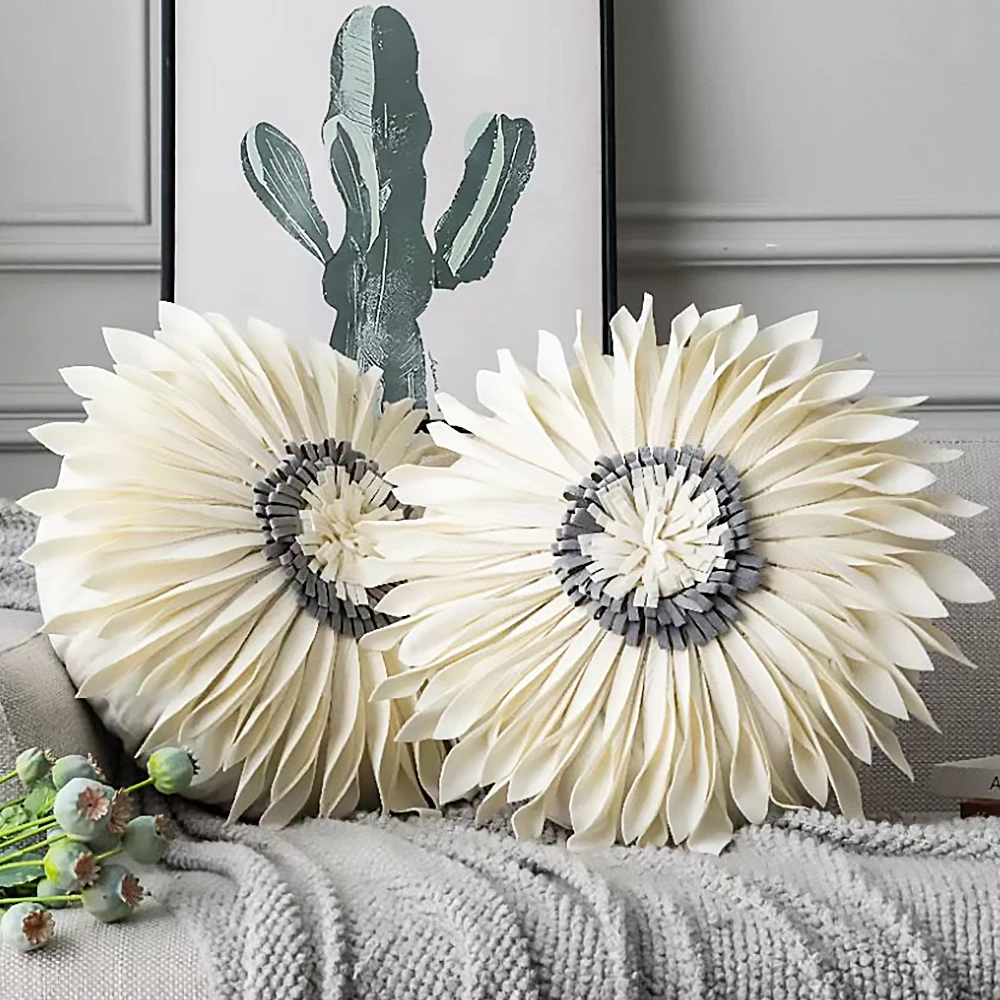 45x45cm Velvet Pillowcase Creativity 3D Chrysanthemum Modeling Cushion Cover Living Room Decoration For Home Car Pillows Case
45x45cm Velvet Pillowcase Creativity 3D Chrysanthemum Modeling Cushion Cover Living Room Decoration For Home Car Pillows Case
