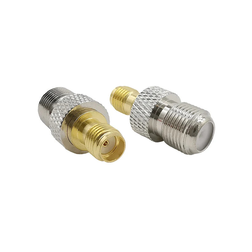 F Type F Female Jack to SMA Female Jack Straight RF Coaxial Adapter F to SMA Convertor SMA Female to F Female Connector
F Type F Female Jack to SMA Female Jack Straight RF Coaxial Adapter F to SMA Convertor SMA Female to F Female Connector