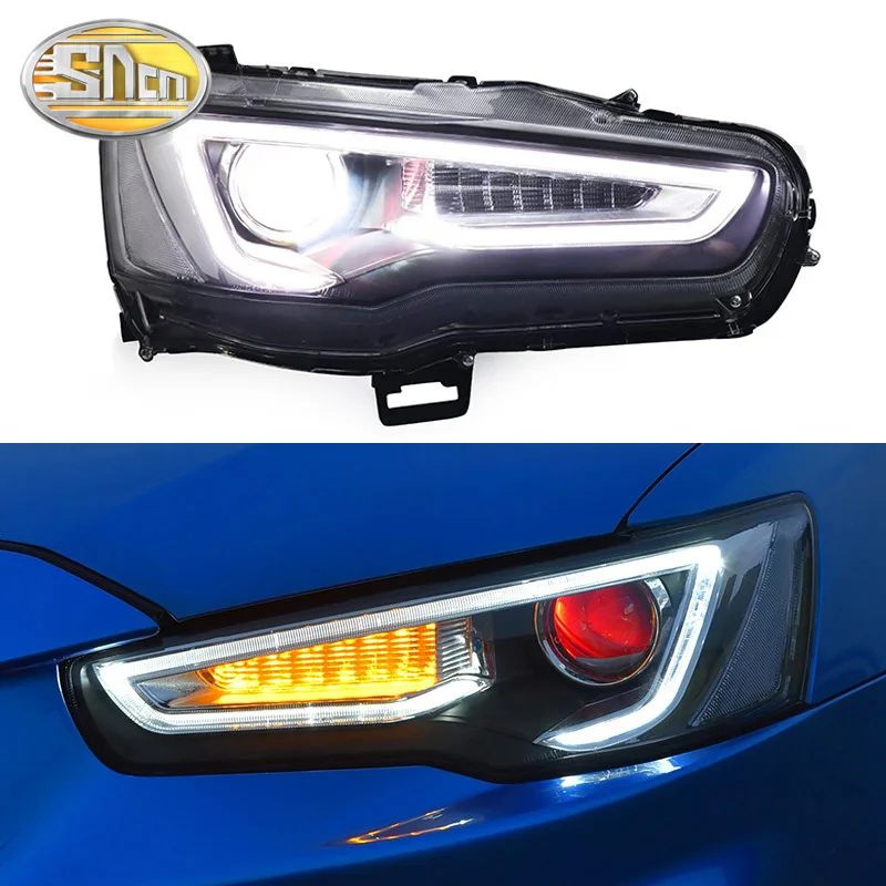 Car Styling Headlights Assembly for Mitsubishi Lancer EVO X 2008-2018 Full LED Red Demon Eye Head Lamp moving turn signal light
Car Styling Headlights Assembly for Mitsubishi Lancer EVO X 2008-2018 Full LED Red Demon Eye Head Lamp moving turn signal light
