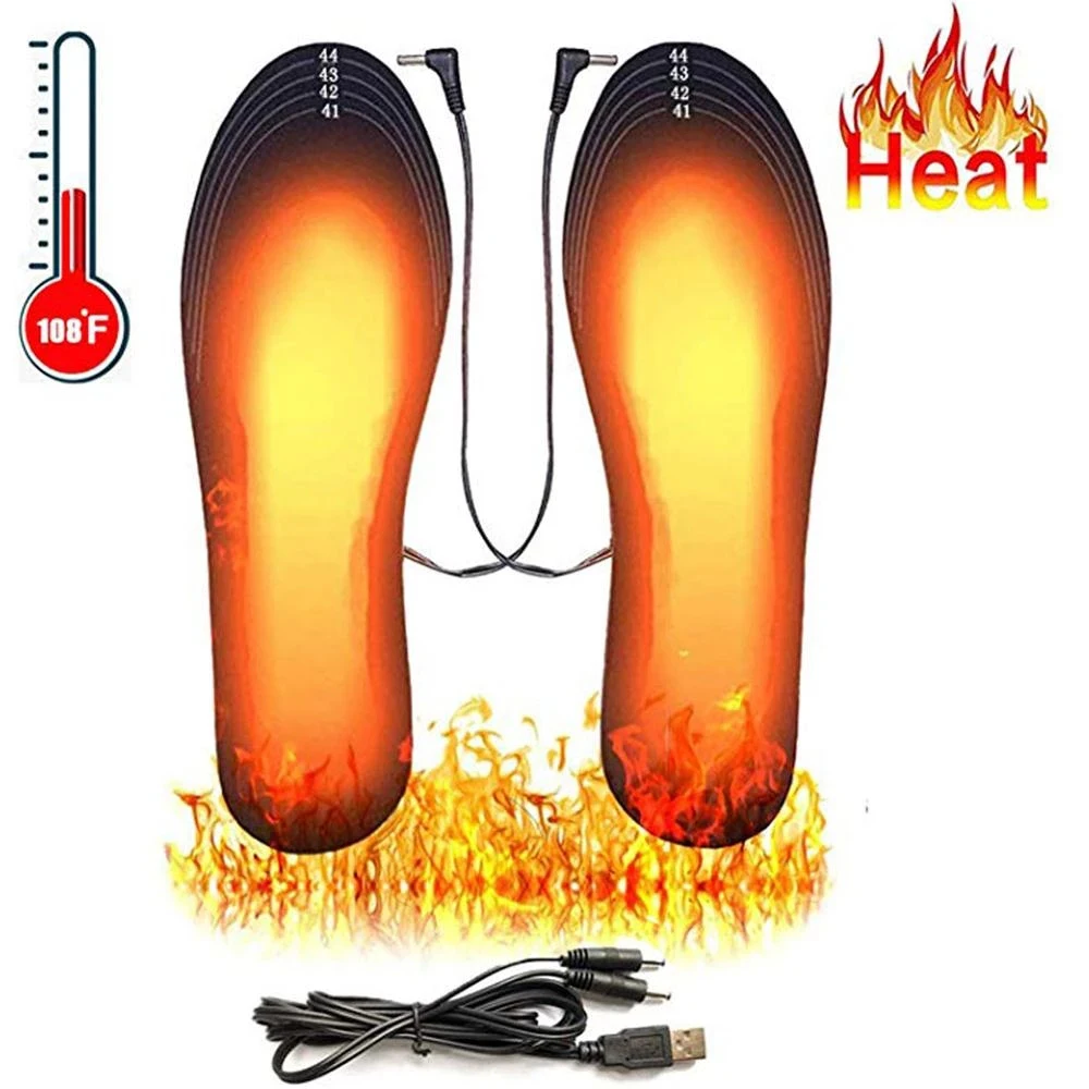 

Electric Heating Insole Usb Foot Warm Socks Pads Insoles Eva Far Infrared Carbon Fiber Washable And Unisex стелька с подогревом