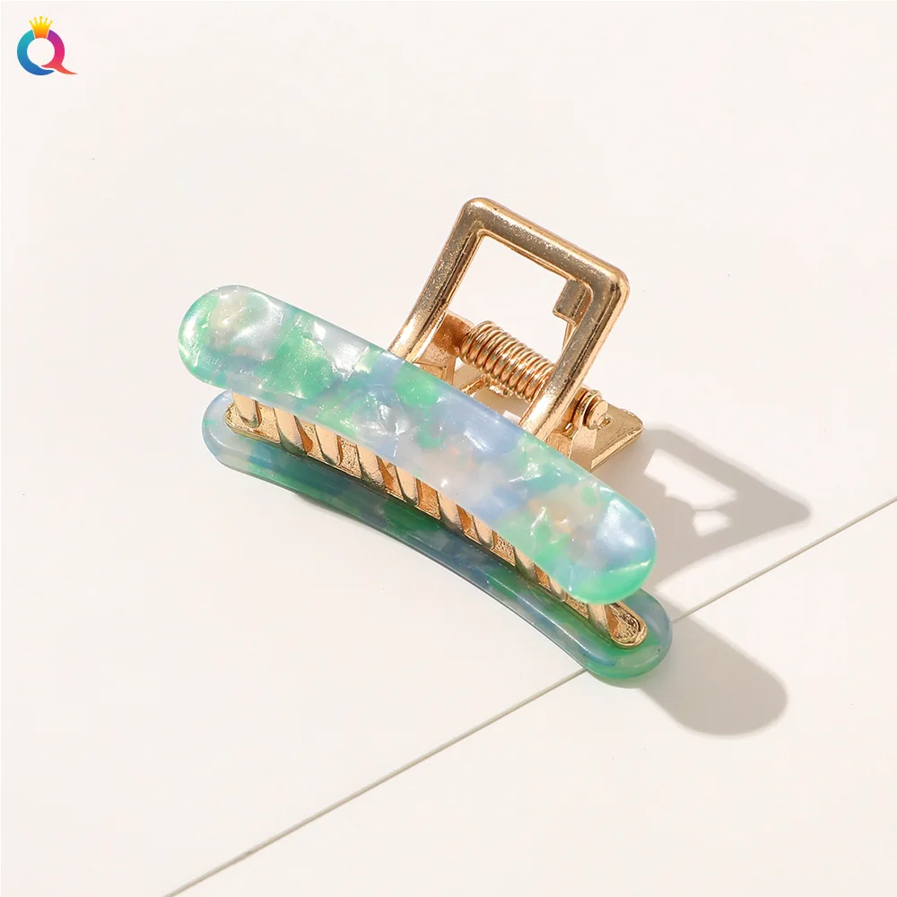 5cm Hair Claws Hairpins Acetate Metal Clips Trendy Hair Clip For Women Girls Hair Accessories QY123015
5cm Hair Claws Hairpins Acetate Metal Clips Trendy Hair Clip For Women Girls Hair Accessories QY123015