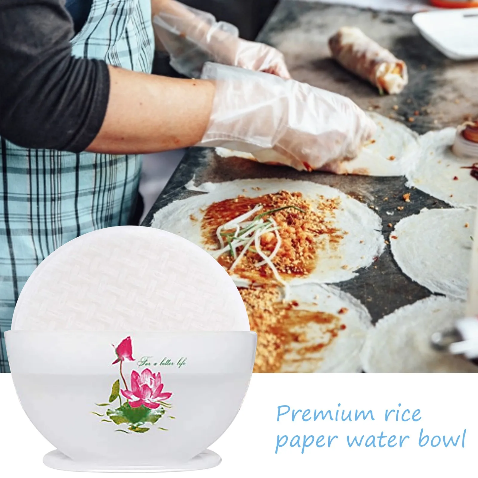 40# Spring Roll Box Plastic Box Soaked In Water Easy To Pack Spring Rolls When Wet Bottles,jars Boxes Accessories Boxes
40# Spring Roll Box Plastic Box Soaked In Water Easy To Pack Spring Rolls When Wet Bottles,jars Boxes Accessories Boxes