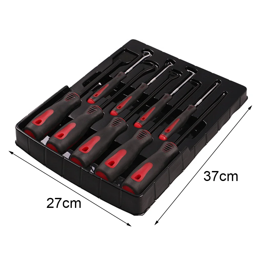 9Pcs Precision Pick & Hook Set Car Auto Oil Seal O-ring Seal Gasket Pick Puller Removal Tools with Scraper
9Pcs Precision Pick & Hook Set Car Auto Oil Seal O-ring Seal Gasket Pick Puller Removal Tools with Scraper