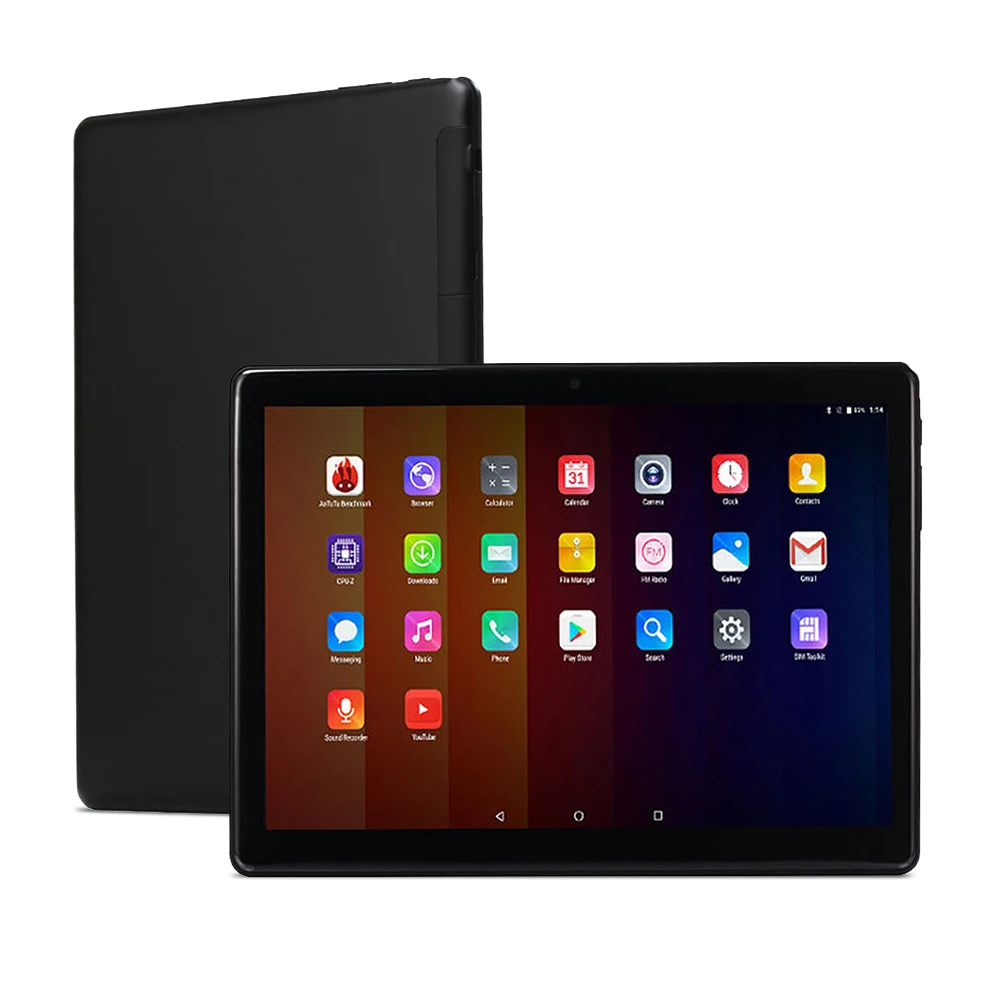 10.1 Inch Android 9.0 Tablets PC Octa-core Cortex A55 2GB+32GB HD 1280*800 IPS Display Touch Screen Tablet Black Gold Silver
10.1 Inch Android 9.0 Tablets PC Octa-core Cortex A55 2GB+32GB HD 1280*800 IPS Display Touch Screen Tablet Black Gold Silver