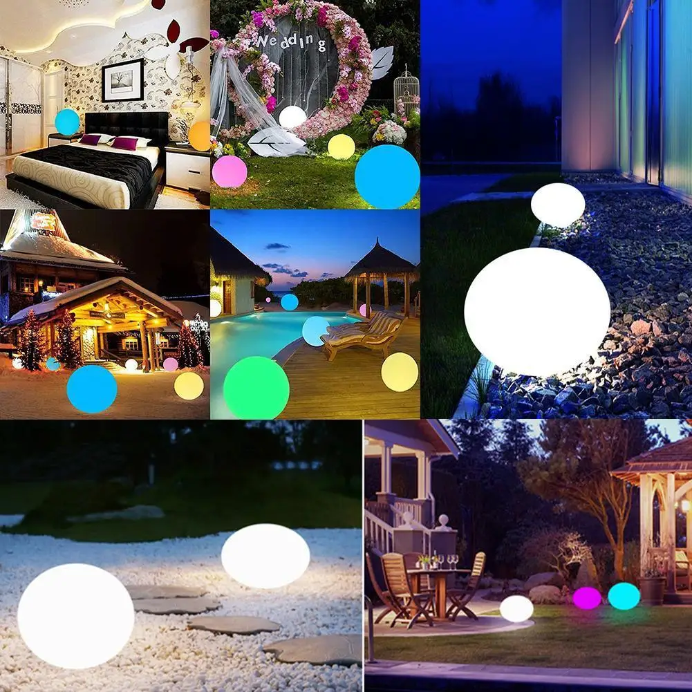 Glowing Ball Funny Inflatable Luminous Ball PVC Remote Control LED Ball Decorative Beach Ball For Outdoor Swimming Pool Outside 
Glowing Ball Funny Inflatable Luminous Ball PVC Remote Control LED Ball Decorative Beach Ball For Outdoor Swimming Pool Outside