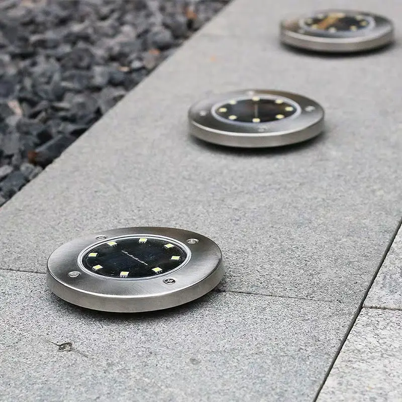8 LED Solar Lawn Yard Led Night Light IP65 Waterproof Outdoor PathWay Floor Under Ground Spot Lamp Buried Solar Garden Light
8 LED Solar Lawn Yard Led Night Light IP65 Waterproof Outdoor PathWay Floor Under Ground Spot Lamp Buried Solar Garden Light