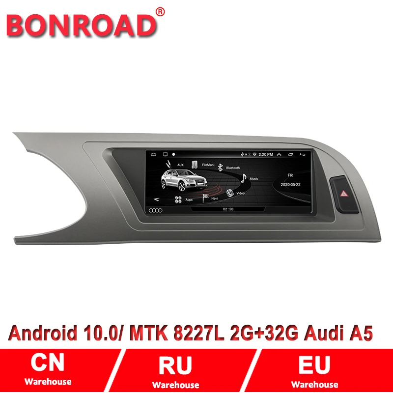 Bonroad 8.8" CarPlay Mirror Screen Car Multimedia Player 2din Android 10 Radio for Audi A5 2009-2016 2GRam 32GRom GPS Navigation
Bonroad 8.8" CarPlay Mirror Screen Car Multimedia Player 2din Android 10 Radio for Audi A5 2009-2016 2GRam 32GRom GPS Navigation