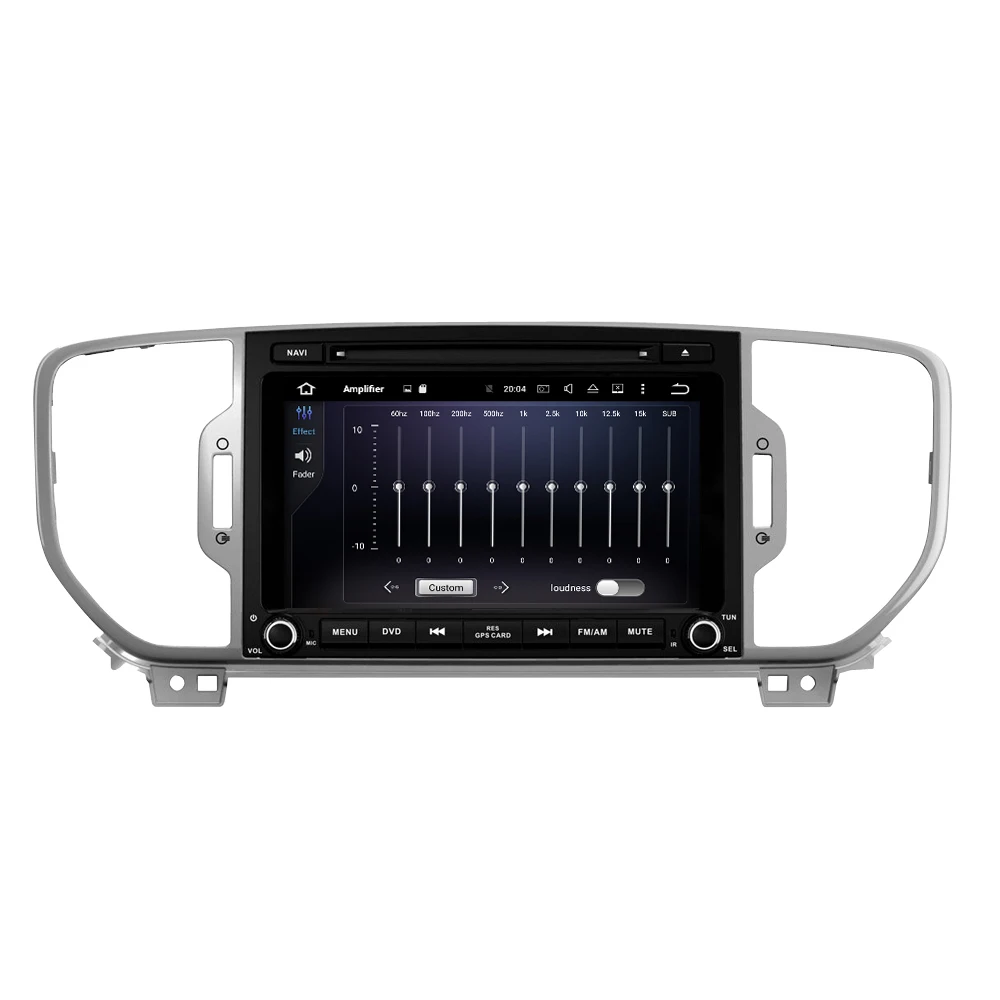 Android 9 0 автомобильный Радио dvd-плеер для Kia Sportage 2016 2017 2018 аудио GPS Мультимедиа