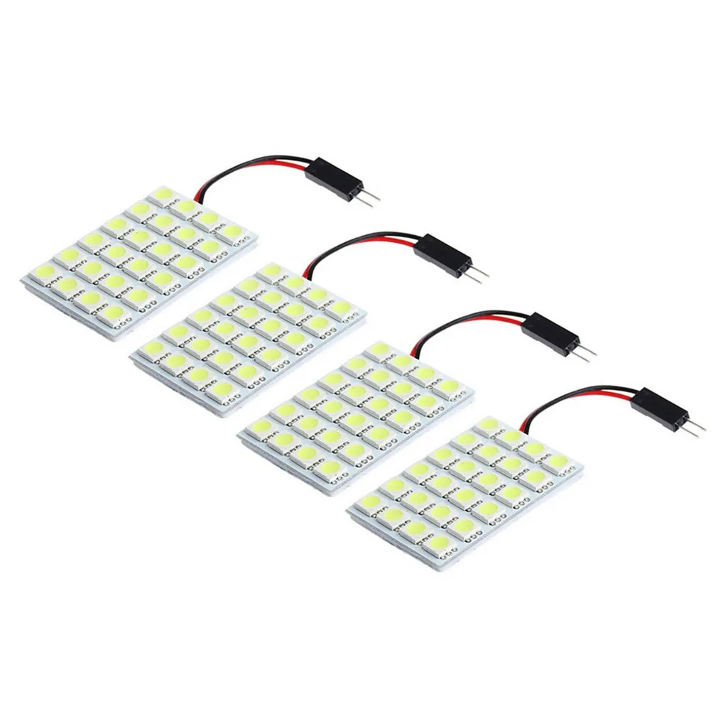 12V LED LIGHT 18SMD 24SMD 4pcs Car Interior Panel Light Dome Lamp Bul White Light
12V LED LIGHT 18SMD 24SMD 4pcs Car Interior Panel Light Dome Lamp Bul White Light