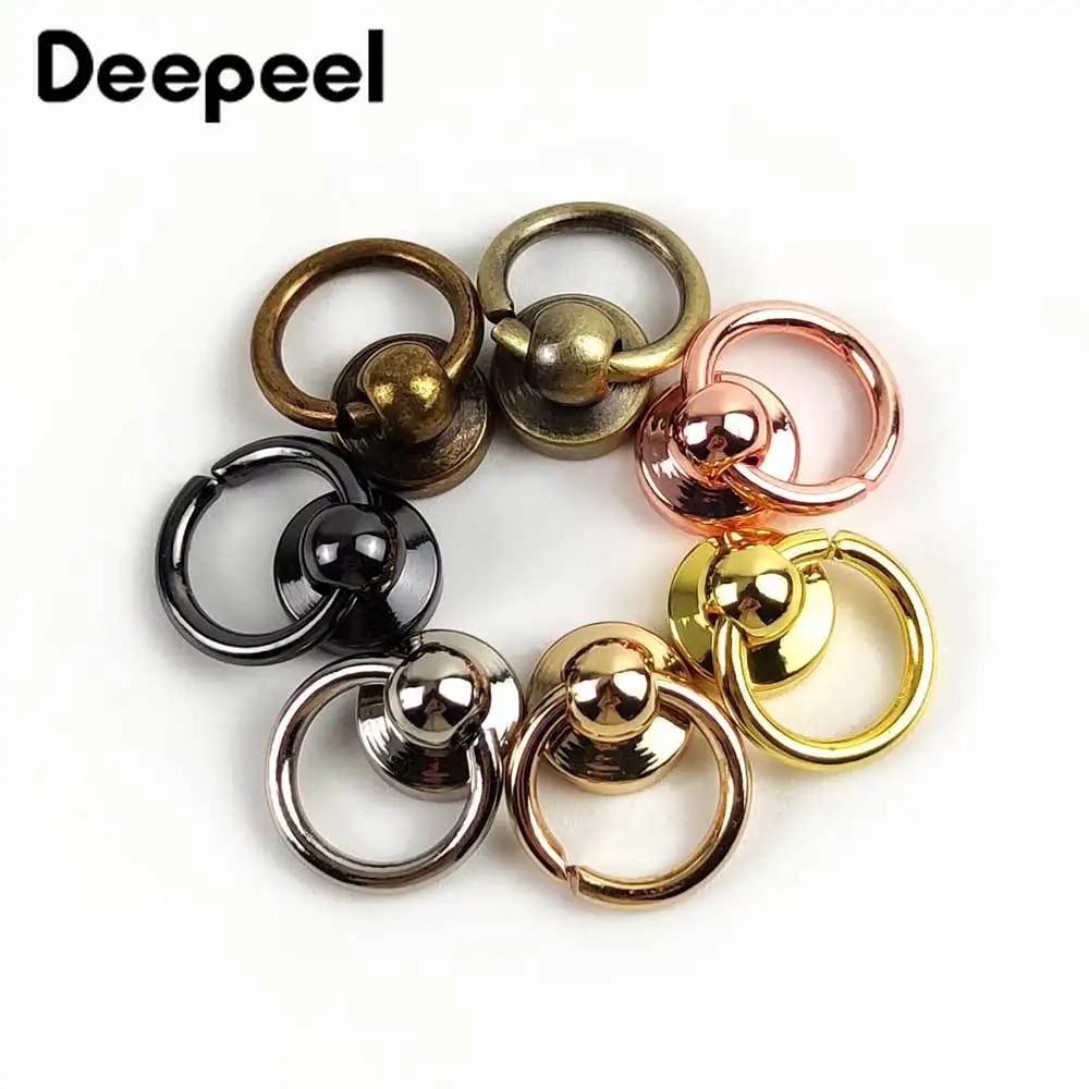 10/50pcs Deepeel 10MM Metal Bags Rivet Nail Buckle Swivel Screw Studs Button Handbag Chain Hanger Leather Craft Accessories
10/50pcs Deepeel 10MM Metal Bags Rivet Nail Buckle Swivel Screw Studs Button Handbag Chain Hanger Leather Craft Accessories
