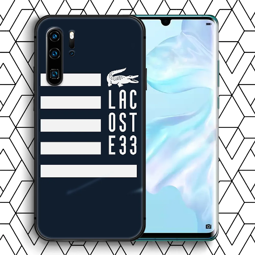 French Luxury Brands LACOETE Phone Case For Huawei P Mate Smart 10 20 30 40 Lite Z 2019 Pro Black Shell Trend Prime Soft Back
French Luxury Brands LACOETE Phone Case For Huawei P Mate Smart 10 20 30 40 Lite Z 2019 Pro Black Shell Trend Prime Soft Back
