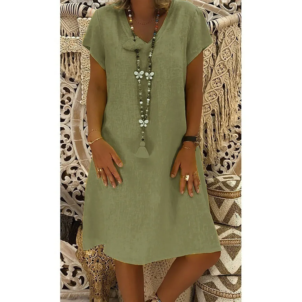 Dresses For Women Casual Sexy Deep V Suspender Long Dress Summer Style T-shirt Cotton Plus Size Dress Vestidos Mujer Verano 2021
Dresses For Women Casual Sexy Deep V Suspender Long Dress Summer Style T-shirt Cotton Plus Size Dress Vestidos Mujer Verano 2021
