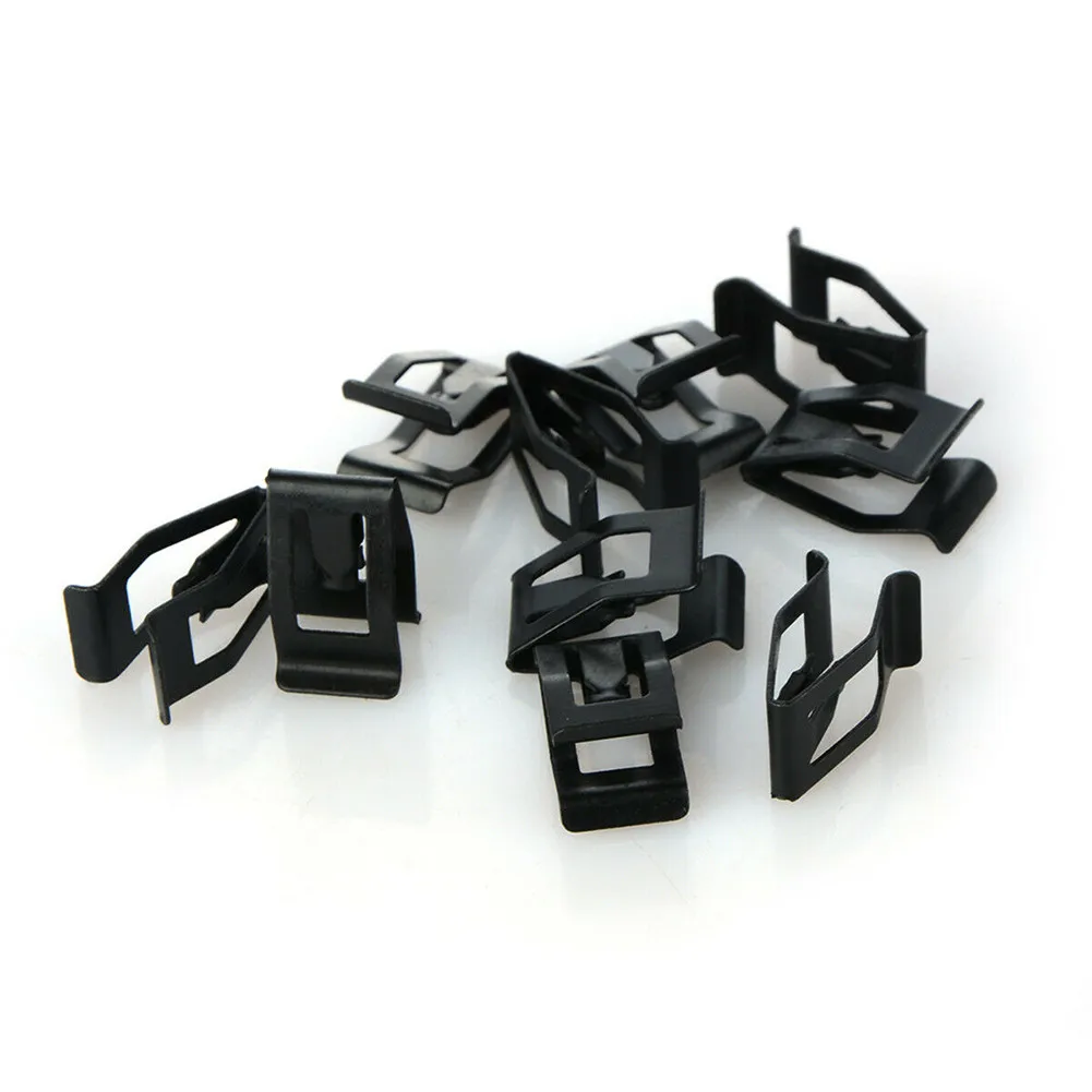 Parts Bumper Retainer Car Rivet Trim Universal 50pcs Accessories Black