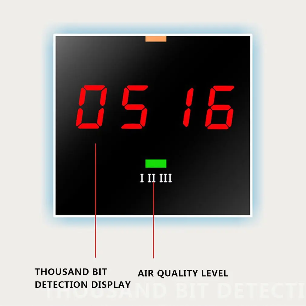 Air Quality Monitors Carbon Dioxide CO2 Formaldehyde Detector HCHO Tester Sensor Test TVOC Volatile Organic Compound Gas
Air Quality Monitors Carbon Dioxide CO2 Formaldehyde Detector HCHO Tester Sensor Test TVOC Volatile Organic Compound Gas