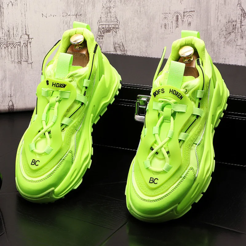 2021 Men's Sneakers Britain Retro Green Causal Flats Platform Shoes Hip Hops Punk Loafers Sports Zapatillas Hombre
2021 Men's Sneakers Britain Retro Green Causal Flats Platform Shoes Hip Hops Punk Loafers Sports Zapatillas Hombre