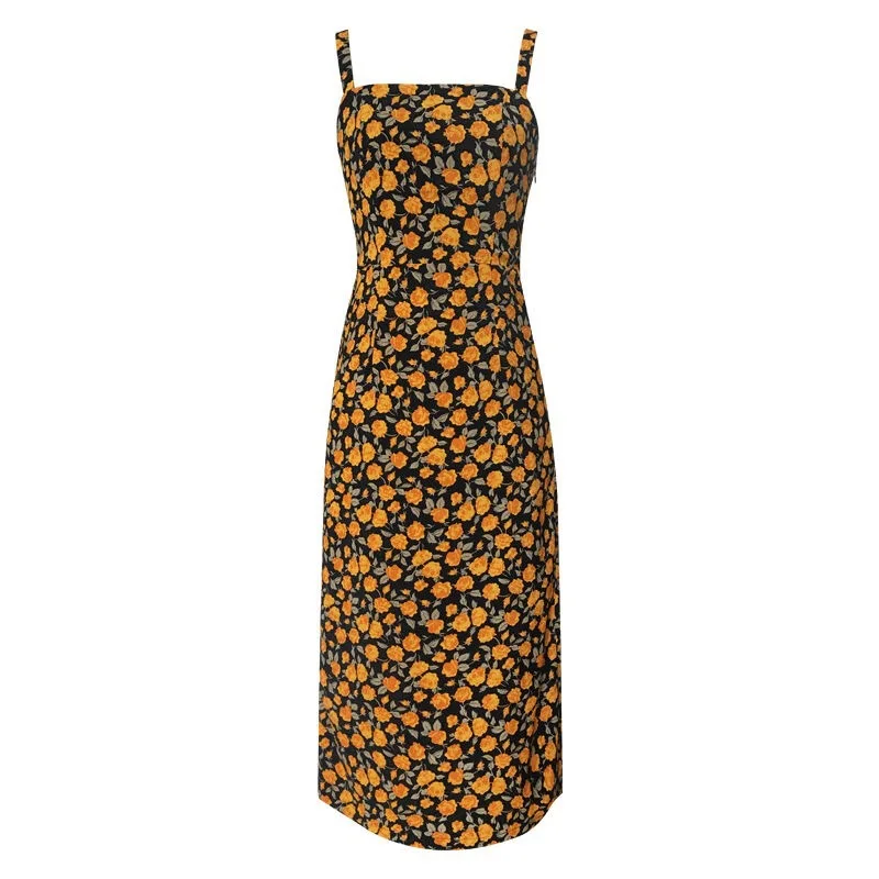 2021 summer new French retro floral sling skirt female high waist slim holiday dress Hong Kong Style Chiffon Sling Skirt women's
2021 summer new French retro floral sling skirt female high waist slim holiday dress Hong Kong Style Chiffon Sling Skirt women's