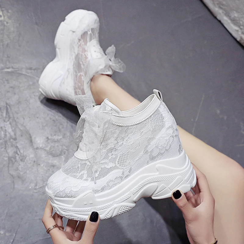 Womens Sneakers on High Wedge Sneakers Women Platform Lolita Shoes Summer Breathable Lace Flowers Casual Shoes For Women 2021
Womens Sneakers on High Wedge Sneakers Women Platform Lolita Shoes Summer Breathable Lace Flowers Casual Shoes For Women 2021