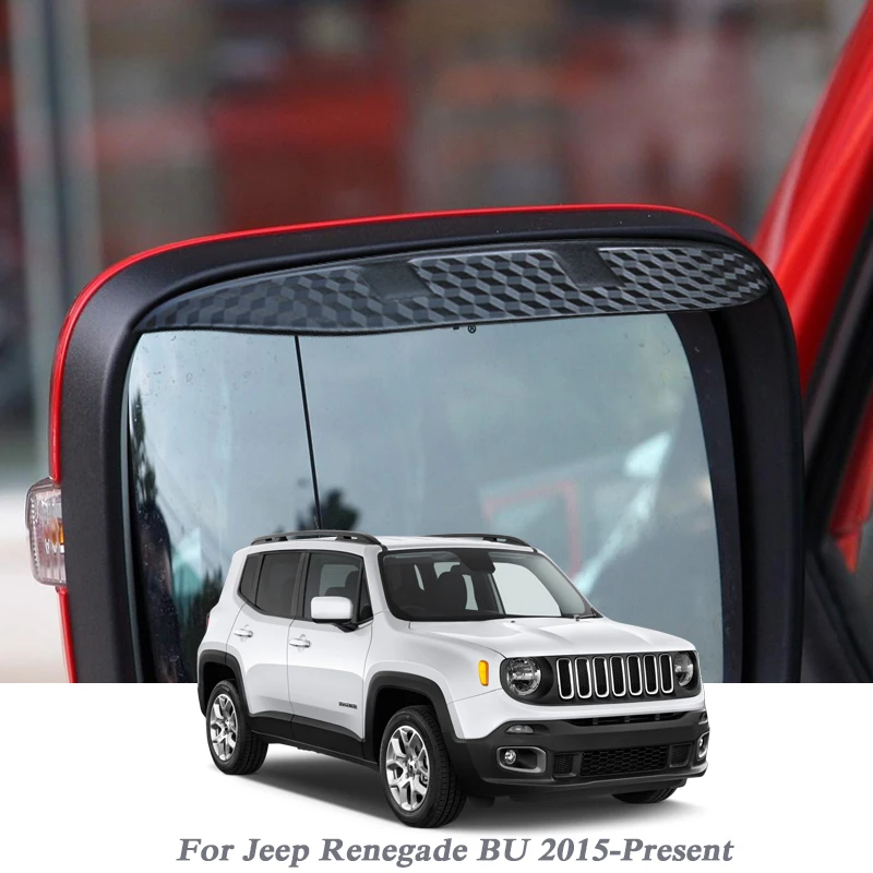 Car Rearview Mirror Rain Eyebrow Auto Shield Snow Guard Sun Side Visor Shade Protector For Jeep Renegade BU 2015-Present Sticker
Car Rearview Mirror Rain Eyebrow Auto Shield Snow Guard Sun Side Visor Shade Protector For Jeep Renegade BU 2015-Present Sticker