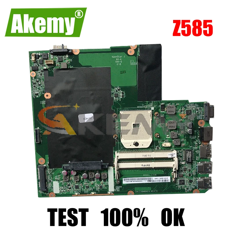 Материнская плата Akemy DALZ3BMB6E0 для ноутбука Lenovo Z585, материнская плата FS1 AMD DDR3 100%, протестированная работа
Материнская плата Akemy DALZ3BMB6E0 для ноутбука Lenovo Z585, материнская плата FS1 AMD DDR3 100%, протестированная работа