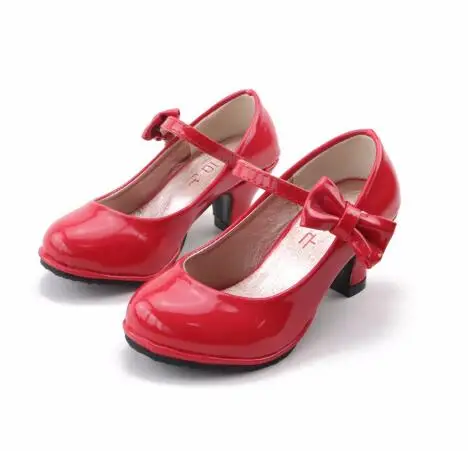Children Hot Sale Princess Shoes 2021 Girls Party Bow Shoes Shiny Solid Red Color High-heeled Fashion Shoes For Kids Size 26-35
Children Hot Sale Princess Shoes 2021 Girls Party Bow Shoes Shiny Solid Red Color High-heeled Fashion Shoes For Kids Size 26-35