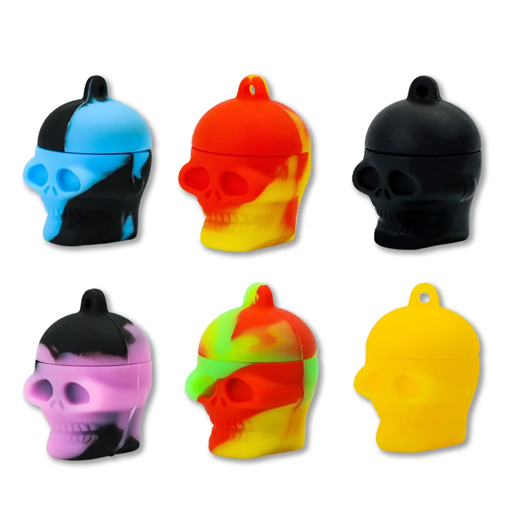 4ML Multi Skull Shape Wax Dab Oil Jar FDA Silicone Wax Container Concentrate Use Storage
4ML Multi Skull Shape Wax Dab Oil Jar FDA Silicone Wax Container Concentrate Use Storage
