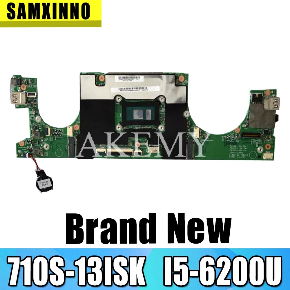 LS710 15238-1 Motherboard For Lenovo Ideapad 710S-13ISK xiaoxin air 13 Laptop Motherboard I5-6200 CPU 8GB Tested original
LS710 15238-1 Motherboard For Lenovo Ideapad 710S-13ISK xiaoxin air 13 Laptop Motherboard I5-6200 CPU 8GB Tested original
