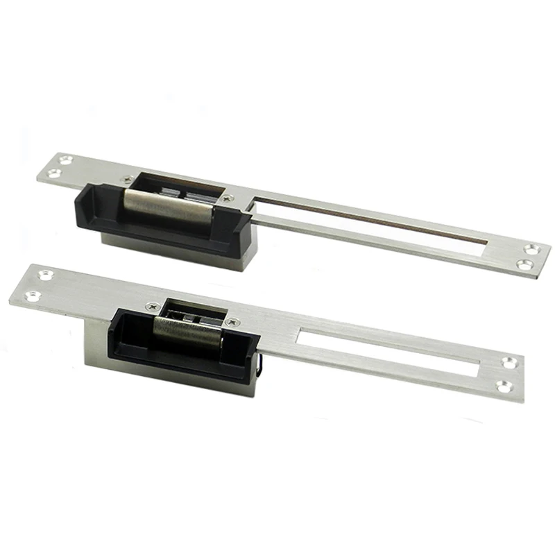 202 Hot Sell Long Plate European Narrow-Type Door Lock Electric Strike NO NC Style Power To Open Fail-Secure Type Cathode Lock
202 Hot Sell Long Plate European Narrow-Type Door Lock Electric Strike NO NC Style Power To Open Fail-Secure Type Cathode Lock