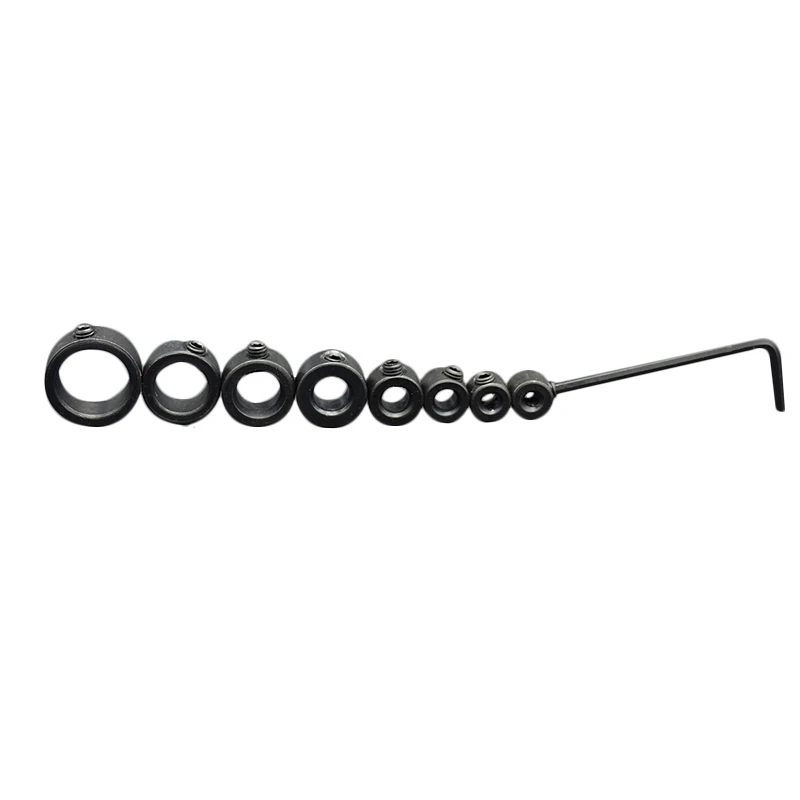8pcs/set 3-16mm Woodworking Drill Bit Depth Stop Collar Ring Positioner Spacing Ring Limit Ring Adjustment Parts
8pcs/set 3-16mm Woodworking Drill Bit Depth Stop Collar Ring Positioner Spacing Ring Limit Ring Adjustment Parts