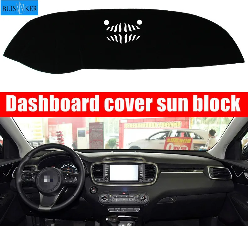 For kia sorento 2015 2016 2017 2018 Dashboard Cover Sun Shade Non-slip Dash Mat Pad Carpet Car Stickers Interior Accessories
For kia sorento 2015 2016 2017 2018 Dashboard Cover Sun Shade Non-slip Dash Mat Pad Carpet Car Stickers Interior Accessories