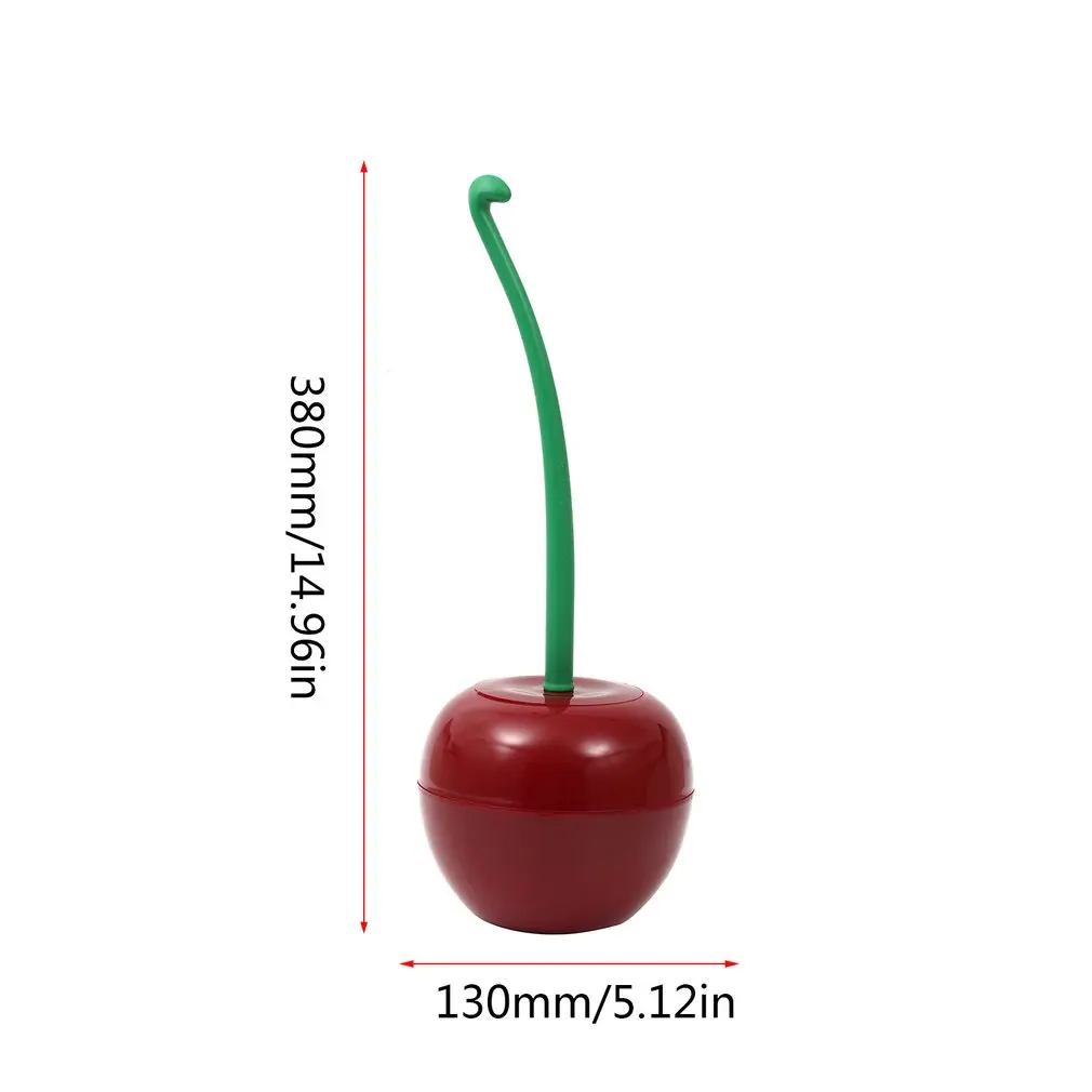Creative Lovely Cherry Shape Lavatory Brush Toilet Brush & Holder Set Clean Soft Brush Fibers Require Gentle Brush Set
Creative Lovely Cherry Shape Lavatory Brush Toilet Brush & Holder Set Clean Soft Brush Fibers Require Gentle Brush Set