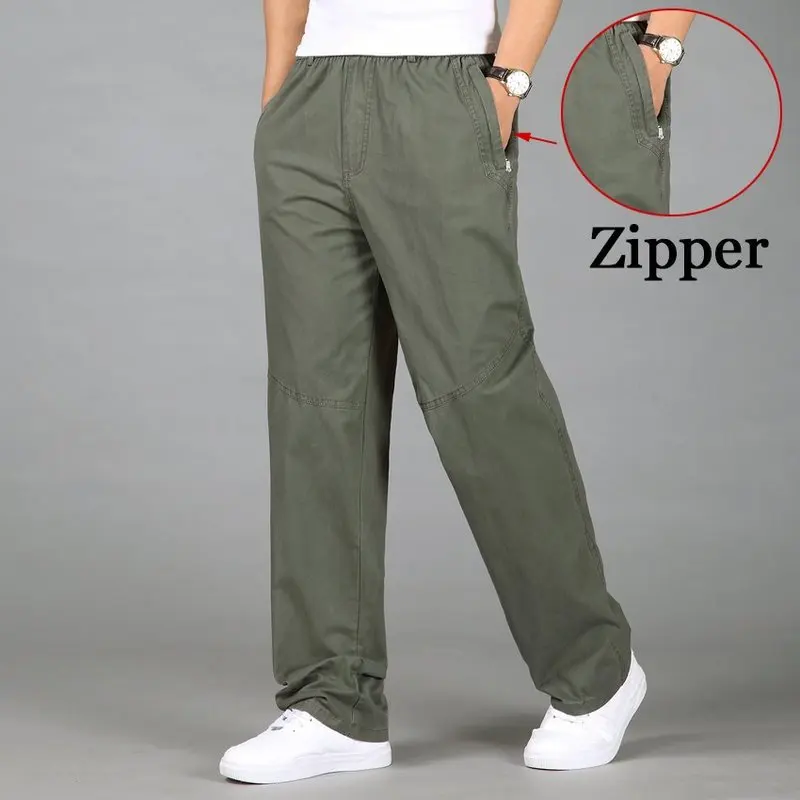 2020 Fashion Men Pants Casual Cotton Long Pants Straight Joggers Male Fit Plus Size 5XL 6XL Luxury Business Summer Trousers Men
2020 Fashion Men Pants Casual Cotton Long Pants Straight Joggers Male Fit Plus Size 5XL 6XL Luxury Business Summer Trousers Men