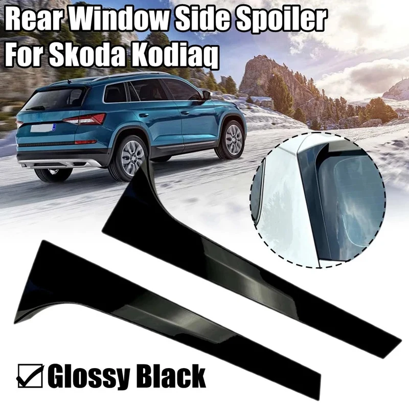 Pair Vertical Rear Window Side Spoiler Canard Splitter for Skoda Kodiaq Glossy Black Retrofit
Pair Vertical Rear Window Side Spoiler Canard Splitter for Skoda Kodiaq Glossy Black Retrofit