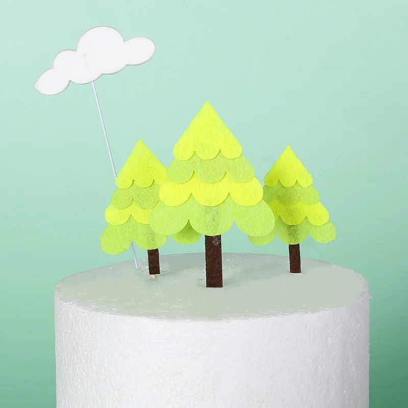 3Pcs/bag Forest Tree Happy Birthday Cake Topper Cartoon Forest Theme Party Cake Decoration Candy Shower Kids Party Supplies
3Pcs/bag Forest Tree Happy Birthday Cake Topper Cartoon Forest Theme Party Cake Decoration Candy Shower Kids Party Supplies
