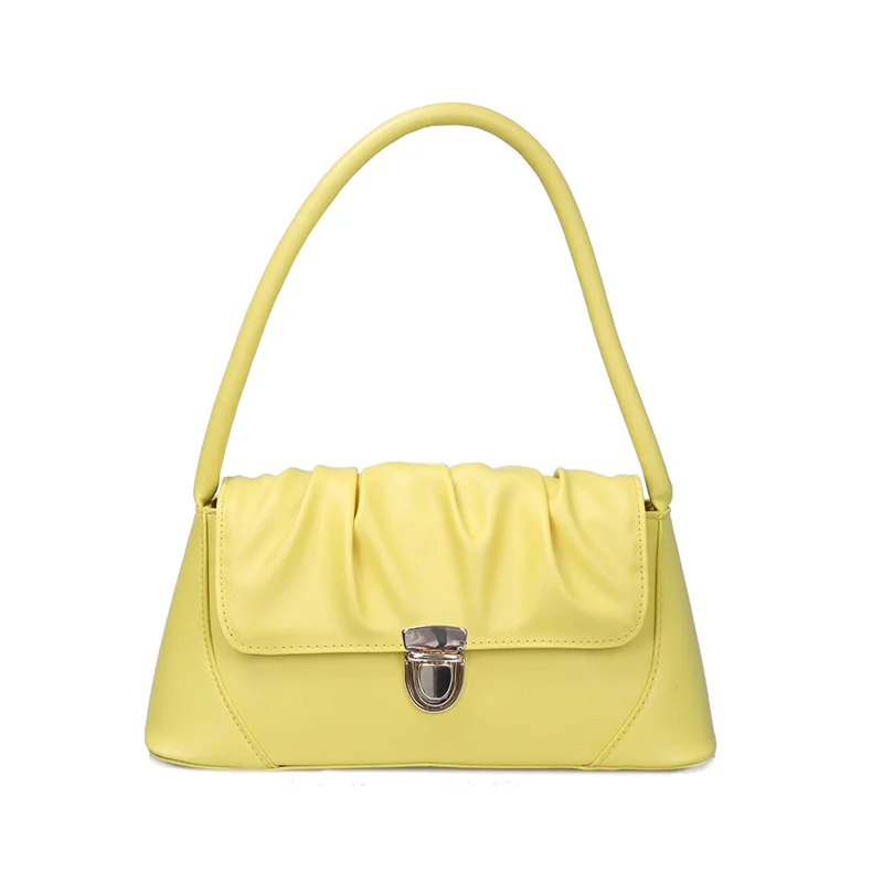 Women's bag 2020 new spring summer underarm bag pleated bag versatile one shoulder bag handbag
Women's bag 2020 new spring summer underarm bag pleated bag versatile one shoulder bag handbag