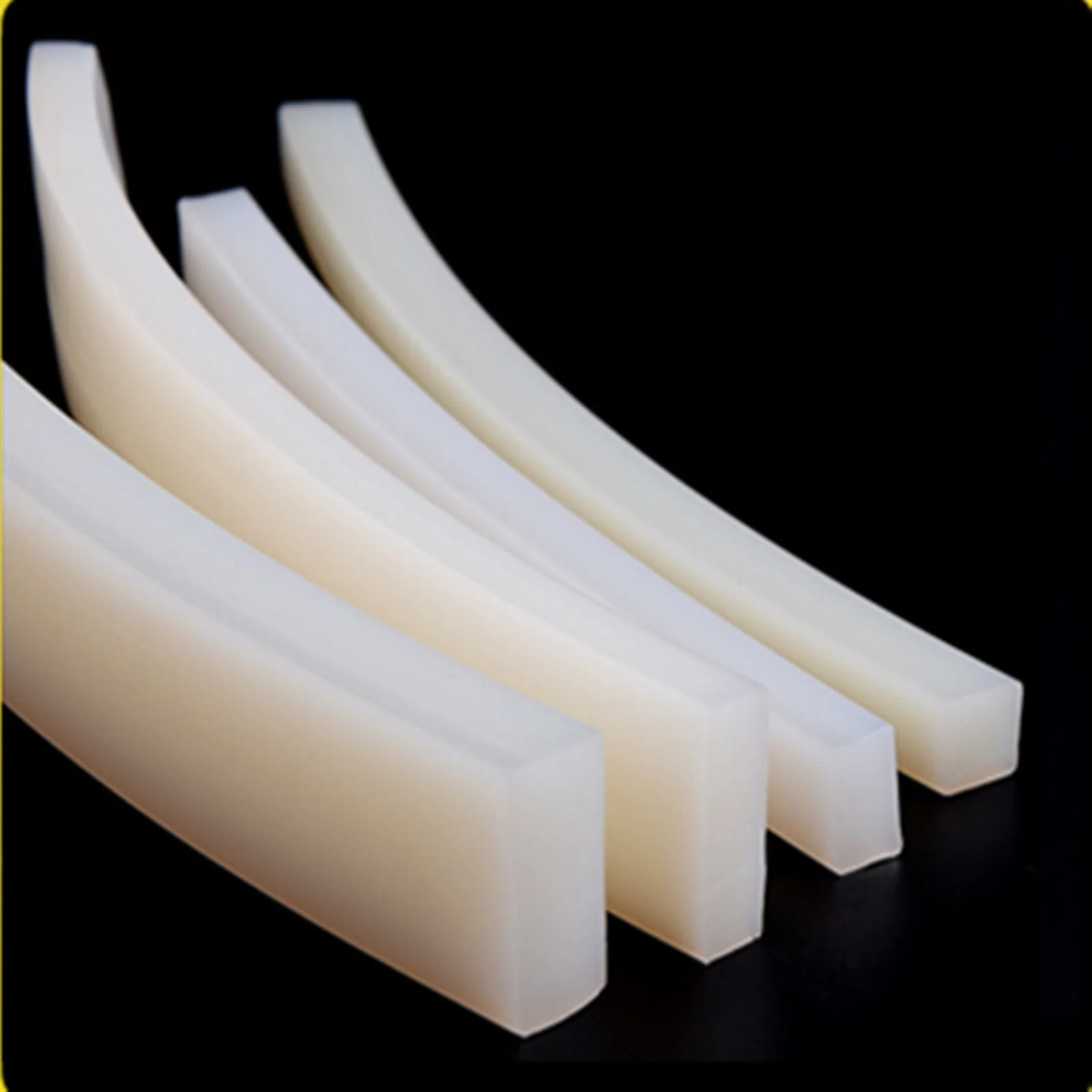 High Temperature Resistant Solid Silicone Rubber Sealing Strip 5mm * 5mm/10mm/15mm/20mm/30mm,
High Temperature Resistant Solid Silicone Rubber Sealing Strip 5mm * 5mm/10mm/15mm/20mm/30mm,