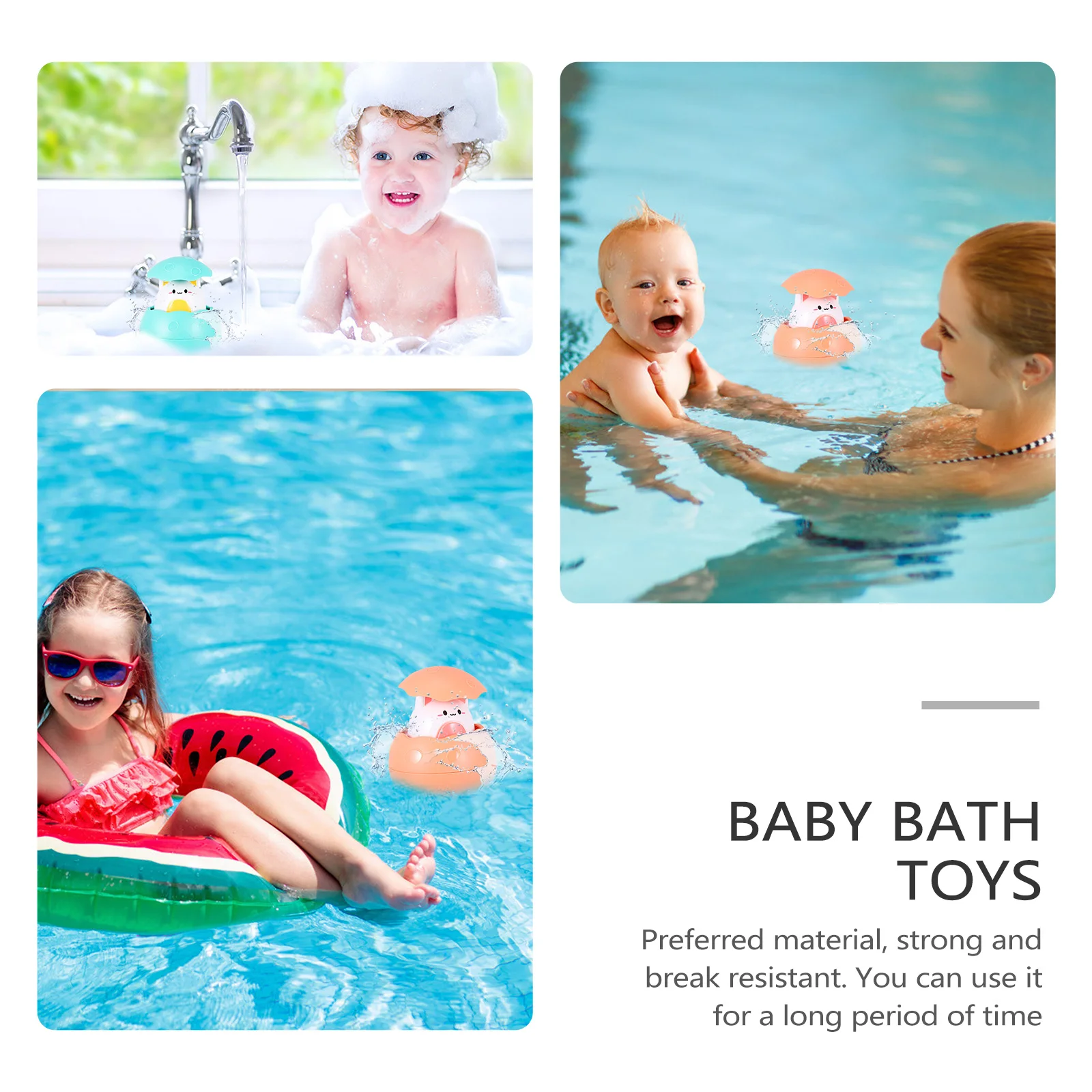 2Pcs Baby Shower Playthings Kids Bath Toys Moon Rabbit Toys Bathroom Playthings 
2Pcs Baby Shower Playthings Kids Bath Toys Moon Rabbit Toys Bathroom Playthings