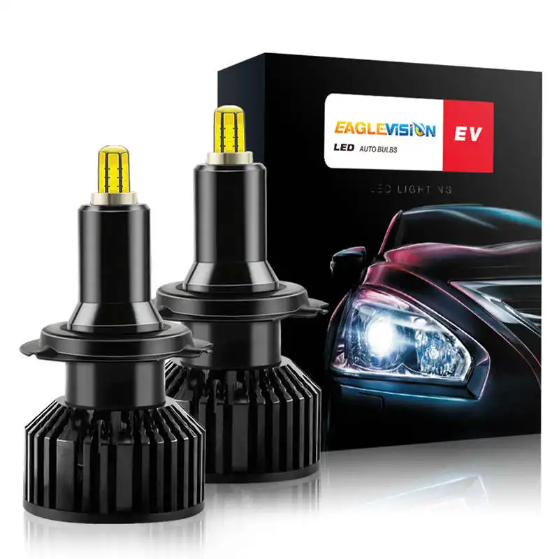 H7 LED Light Bulbs H11 9005 9006 9012 6 Sides Headlights Hi Lo Beam 60W 18000lumens 18pcs CSP Chip Auto Lamps
H7 LED Light Bulbs H11 9005 9006 9012 6 Sides Headlights Hi Lo Beam 60W 18000lumens 18pcs CSP Chip Auto Lamps